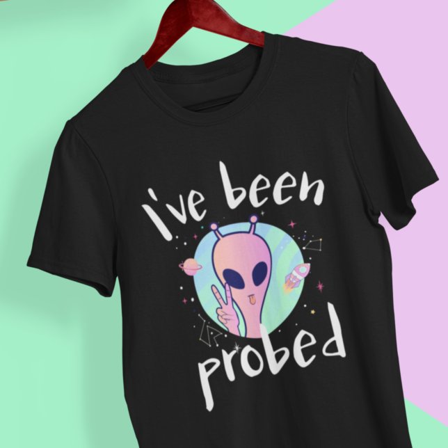 Camiseta Fui Proibido De Rapto De Alienígenas (Criador carregado)