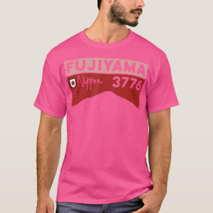 Camiseta Fujiyama Montando Fuji Japão Montando Hiker Gi