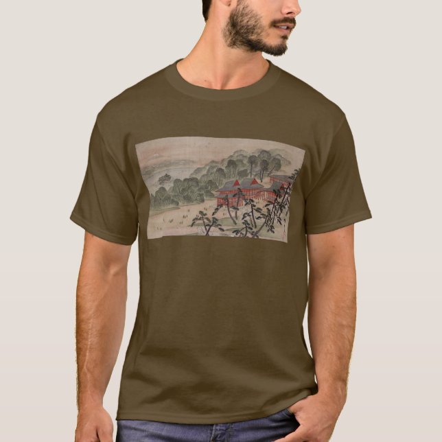 Camiseta Fūkeiga - Ando Hiroshige (Frente)