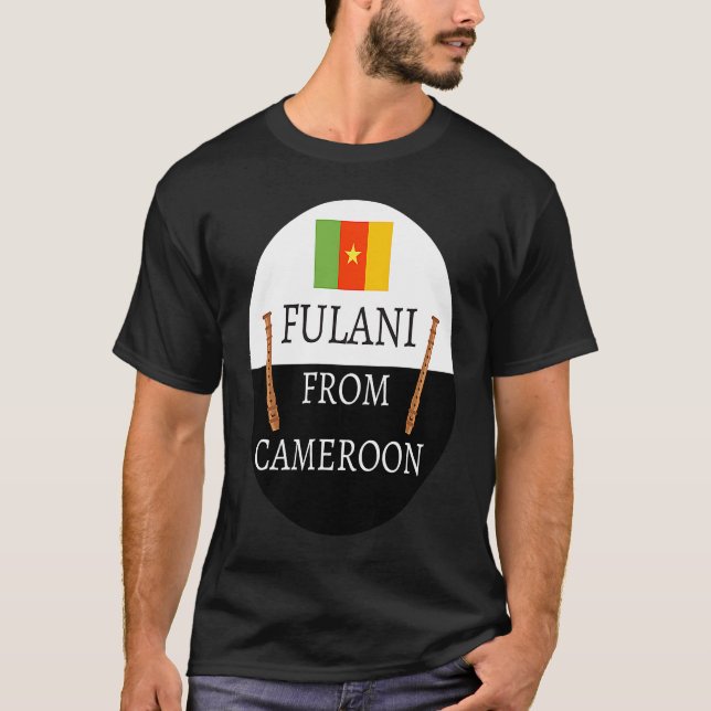 Camiseta Fulani From Cameroon  Culture Islam Fulbe Fula (Frente)