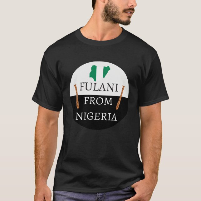 Camiseta Fulani From Nigeria Culture, Islamic, Fulbe Fula (Frente)