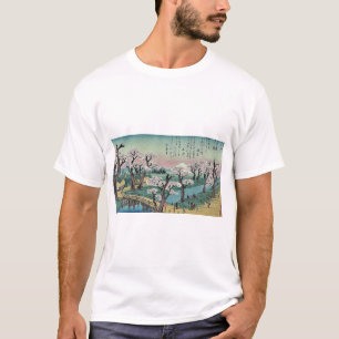 Camiseta Fulgor de noite na ponte de Koganei por Ando,