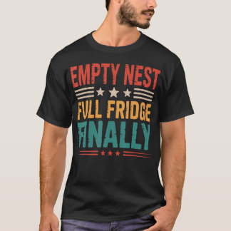 Camiseta Full Fridge Parenting Empty Nester Parents Empty N