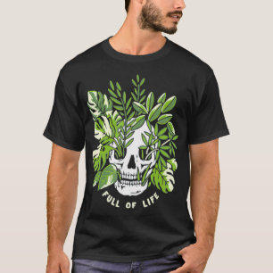 Camiseta Full Of Life Skull Gardening