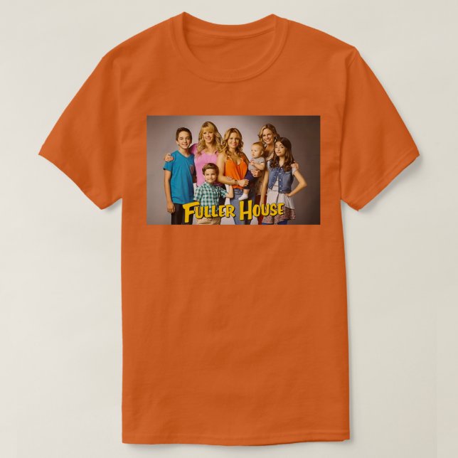Camiseta Fuller House Cast Merch (Frente do Design)
