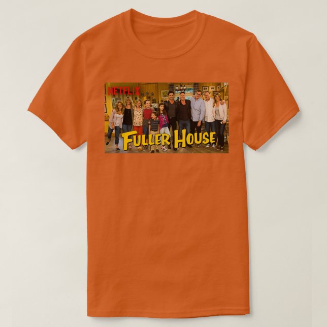 Camiseta Fuller House Cast Merch 6 (Frente do Design)