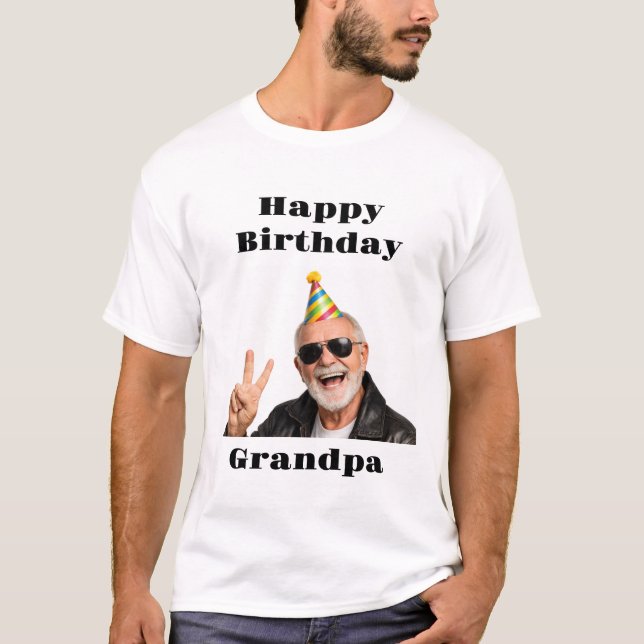 Camiseta Fully Custom Happy birthday (Frente)