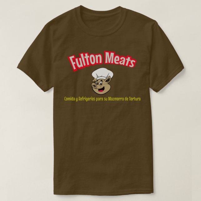 Camiseta Fulton Meats (Frente do Design)