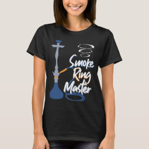 Camiseta Fumaça Mestre Hookah Shisha Para Homens Shisha É