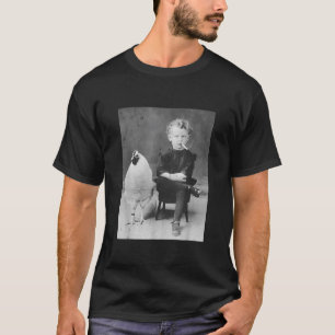 Camiseta Fumante Com Vintage De Frango Estranho