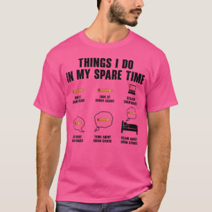 Camiseta Fumante de Charuto Fumante de Charutos