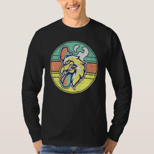 Camiseta Fumante Fumante Farmer Fazenda Pintura Animal