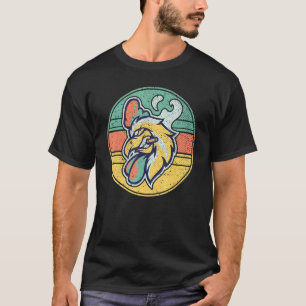 Camiseta Fumante Fumante Farmer Fazenda Pintura Animal