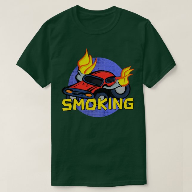 Camiseta Fumar (Frente do Design)
