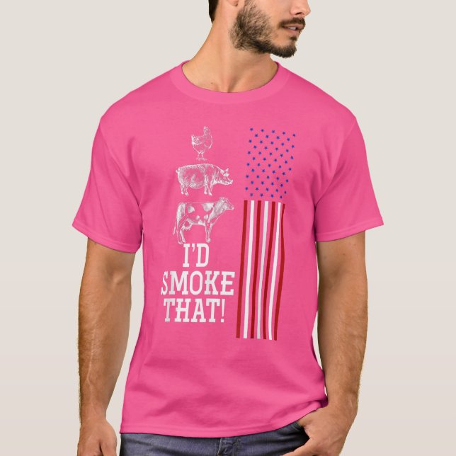Camiseta Fumar Aquele Barbecue 2 (Frente)