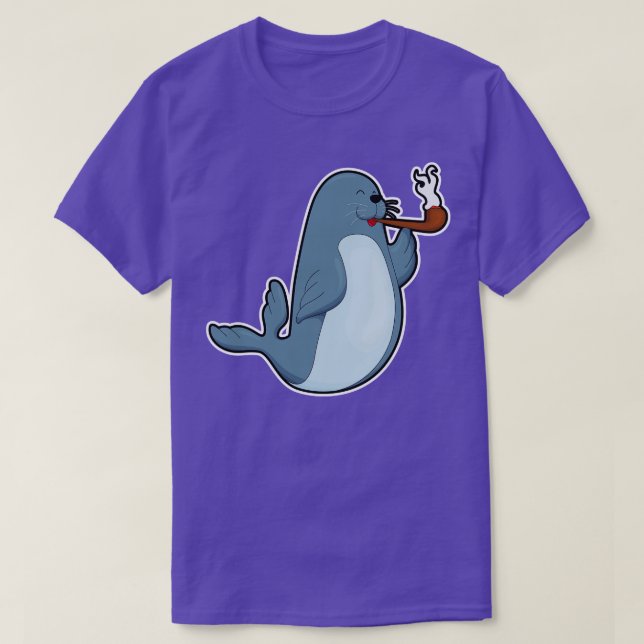 Camiseta Fumar com Pipe (Frente do Design)