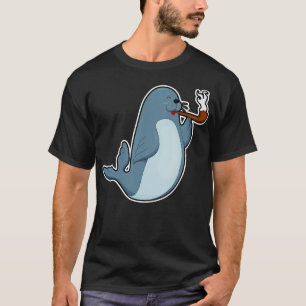 Camiseta Fumar com Pipe