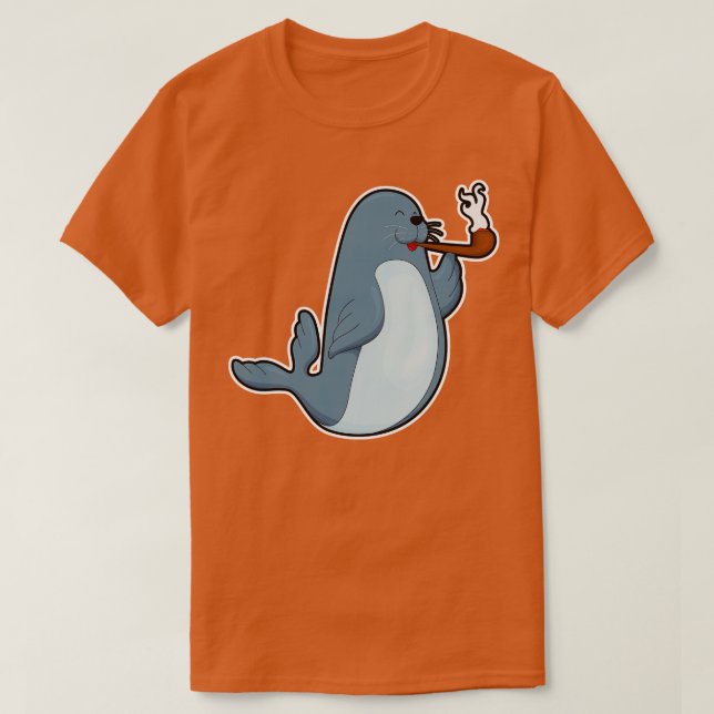 Camiseta Fumar com Pipe (Frente do Design)