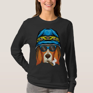 Camiseta Fumar Óculos de sol Girassóis Girassóis