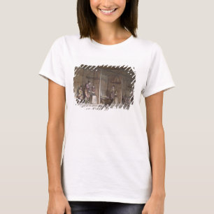 Camiseta Fumeiro em Greenland (gravura da cor)