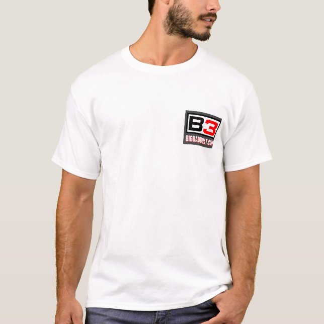 Camiseta Fumo B3 no T da água (Frente)