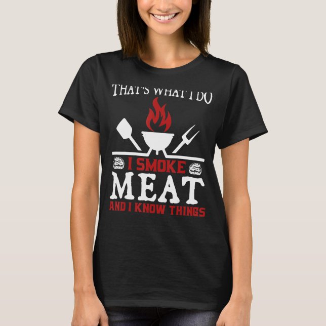 Camiseta Fumo Carne E Sei Coisas (Frente)