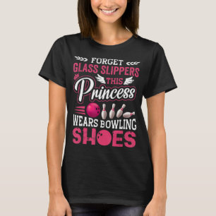 Camiseta Fun Bowling  For Women Girls Kids Mom Wife