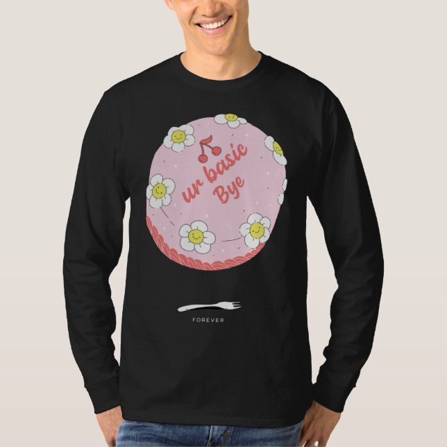 Camiseta Fun Cake  Idea Farewell Colleague Employee Appreci (Frente)