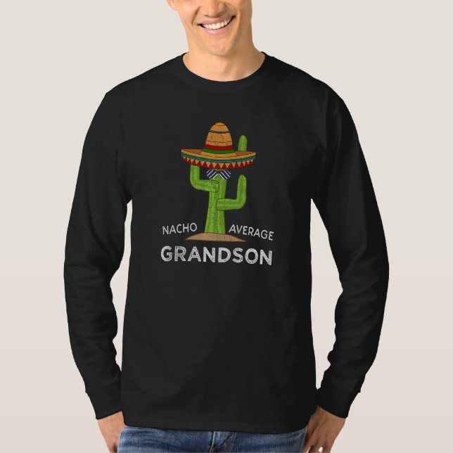Camiseta Fun Cute Grandkids Humor Saying Grandson (Frente)