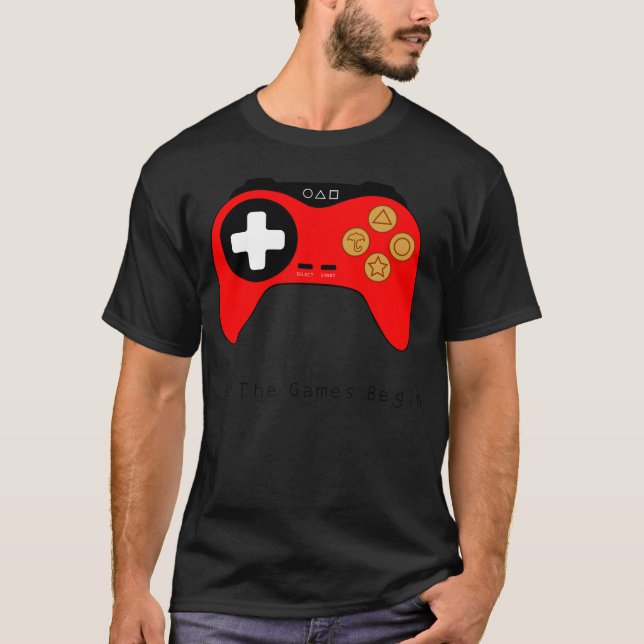 Camiseta Fun Game Of Squid Controller friend (Frente)
