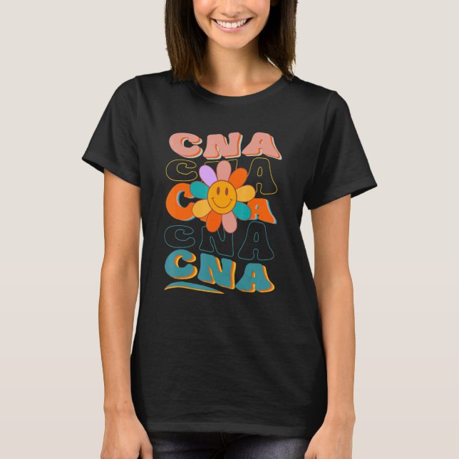 Camiseta Fun Hilarious CNA Meme Saying Daisy Nurse (Frente)