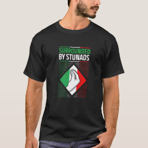 Camiseta Fun Italia Itália Sarcastic Humor Stunad Piada Cot