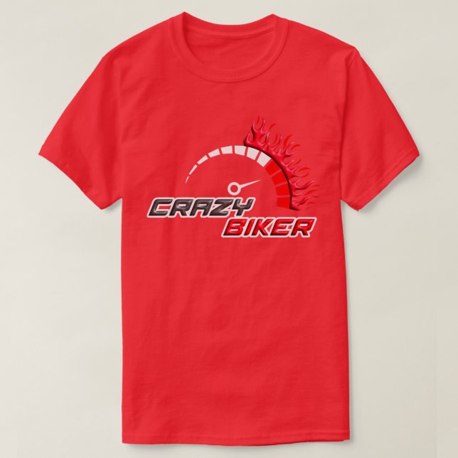 Camiseta Fun motorcyclist, motorcycle biker for men and wom (Frente do Design)