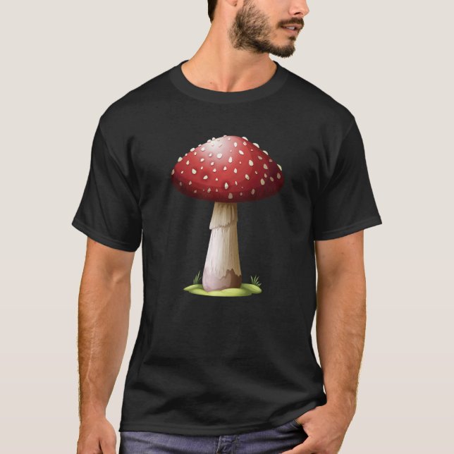Camiseta Fun Mushrooms Foraging Mycology Fungi Cool Mushroo (Frente)