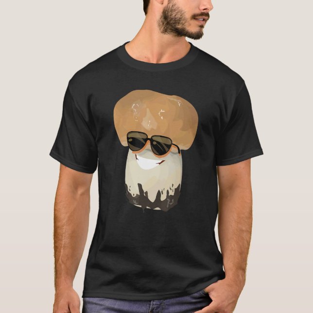 Camiseta Fun Mushrooms Foraging Mycology Fungi Happy Mushro (Frente)