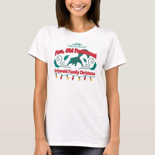Camiseta Fun, Old Fashioned Griswold Family Christmas (Frente)