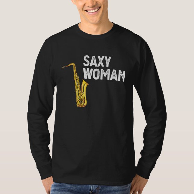 Camiseta Fun saxophone  for players (Frente)