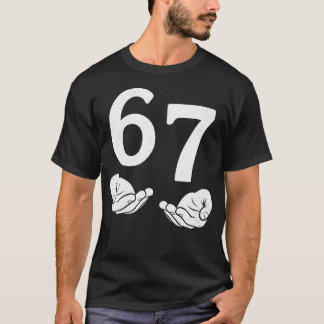 Camiseta Fun Six Seven 6 7 Funny 67 Gen Alpha Slang 6-7 Mem