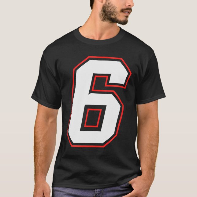 Camiseta Fun Six Seven 6 7 Meme Design  (Frente)