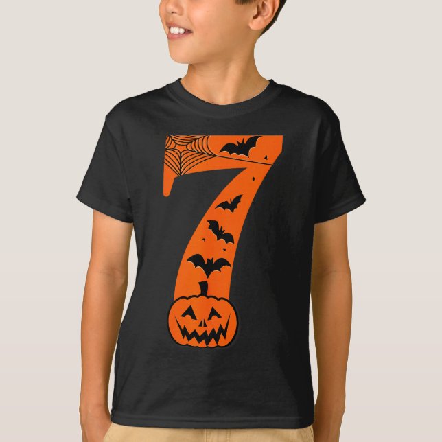 Camiseta Fun Six Seven 6 7 Meme Design Couples Halloween  (Frente)
