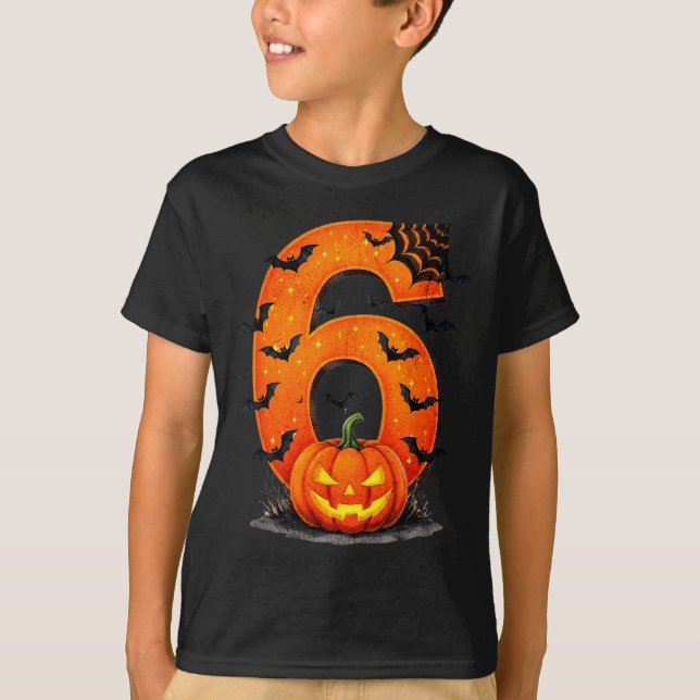 Camiseta Fun Six Seven 6 7 Meme Design Couples Halloween  (Frente)