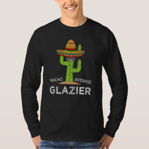 Camiseta Fun Trabalhador de Vidros Divertido Meme Dizendo V