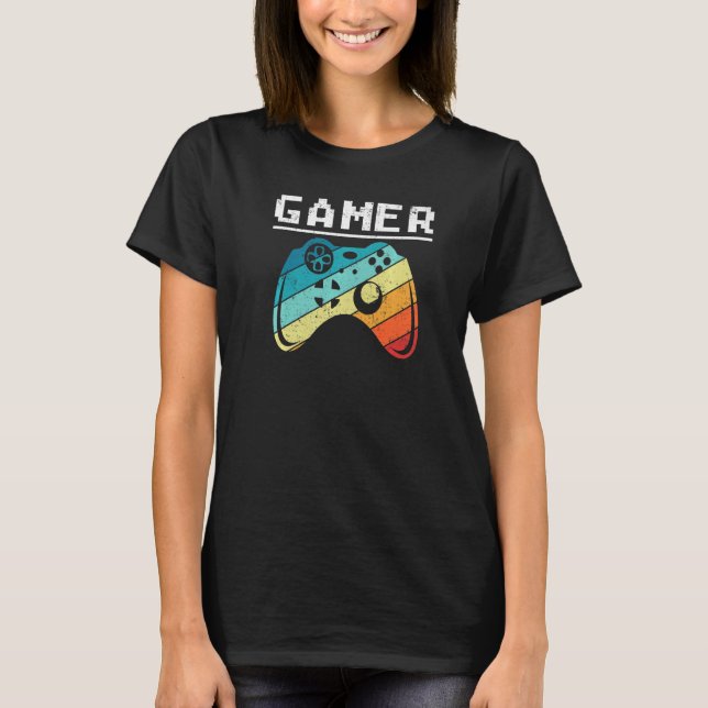 Camiseta Fun video games gamer gaming joke quote not gaming (Frente)
