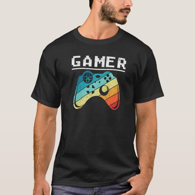 Camiseta Fun video games gamer gaming joke quote not gaming (Frente)