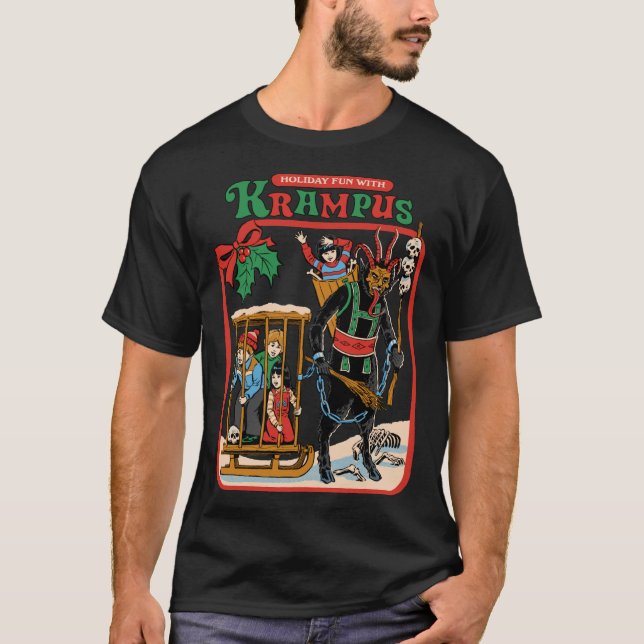 Camiseta Fun With Krampus Classic T-Shirt (Frente)