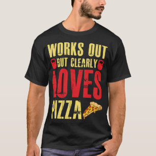 Camiseta Funciona, Mas Ama Claramente O Cozinhar De Pizza P