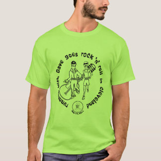 Camiseta Funcionamento com o Dave Cleveland-Verde