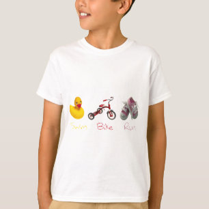 Camiseta Funcionamento de Biek da natação do bebé
