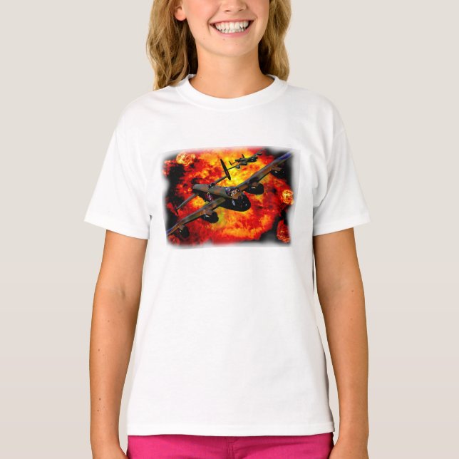 Camiseta Funcionamento de bombardeio do bombardeiro de (Frente)