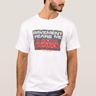Camiseta FUNCIONAMENTO: o pavimento teme-me. eu sou um